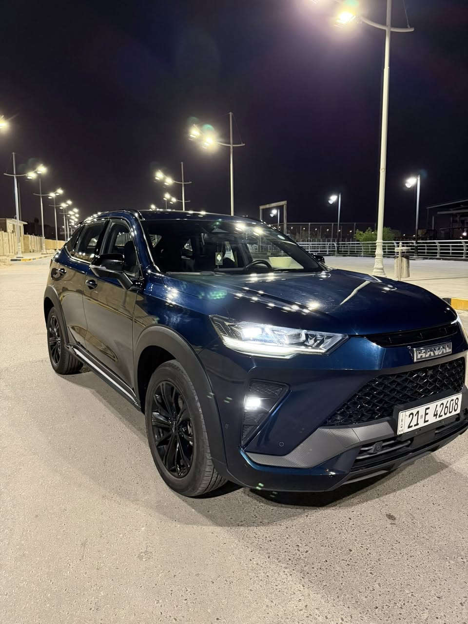 السلام عليكم 
سيارة من شركة نهج العراق هافال للبيع نوع H6 GT  رياضية سيارة نضيفه ماشيه  22الف 
موديل 24 
لون اخضر الداخل جلد مع شامون مع كاربون لون اسود مطعم بأخضر 
بنوراما 
كشنات تدفئة وتبريد 
تحتوي على 8 وضعيات للقيادة (طبيعي ، الخفيف ، الثلج ، المطر ، الطرق الوعرة ، رياضي صوت ، سبورت ، جبال )
كامرة 360 
رادارات جانبيه وأمامية وخلفيه 
سيارة نضيفه بمعنى الكلمة فقط بيها رصعه خفيفه 
عنواني بصرة حي الخضراء 
السعر 43 مليون دينار عراقي وبيها مجال بسيط 
رقم ***********
