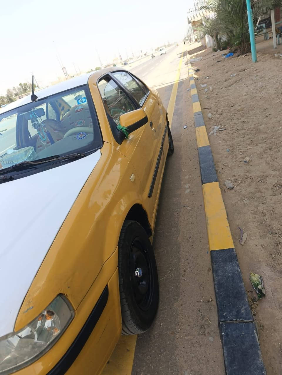 ((مكلف بلنشر)) سمند موديل 11 ناطق مكينه وكير حداديه باور تخم تاير رقم نكليزي بابل شرط المداور بسمي السياره نقص بس تبريد مصفره هيئه وغرامات السعر 29 ورقه او مراوس حسب القناعه  مكاني شارع نجف كربلاء عمود 530     رقم الهاتف       *********** كربلاء, العراق
