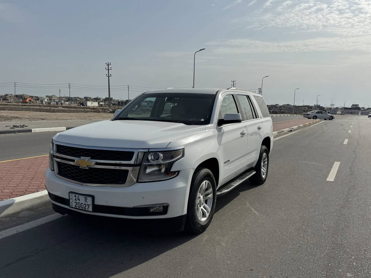 تاهو خليجي 2015 Ls مواصفاتها معروفه السيارة داخله كلين حادثها خفيف بالعراق جاملغ وبنيد بدون ايرباك  صورة الحادث بالمنشور ماشيه 230 كم  باقي السيارة كفاله كير مكينه حداديه تخم تاير ما ناقصها شي تجي وتشوف بعينك 
السعر 305$ وبي مجال بسيط
العنوان البصرة القبله
***********
