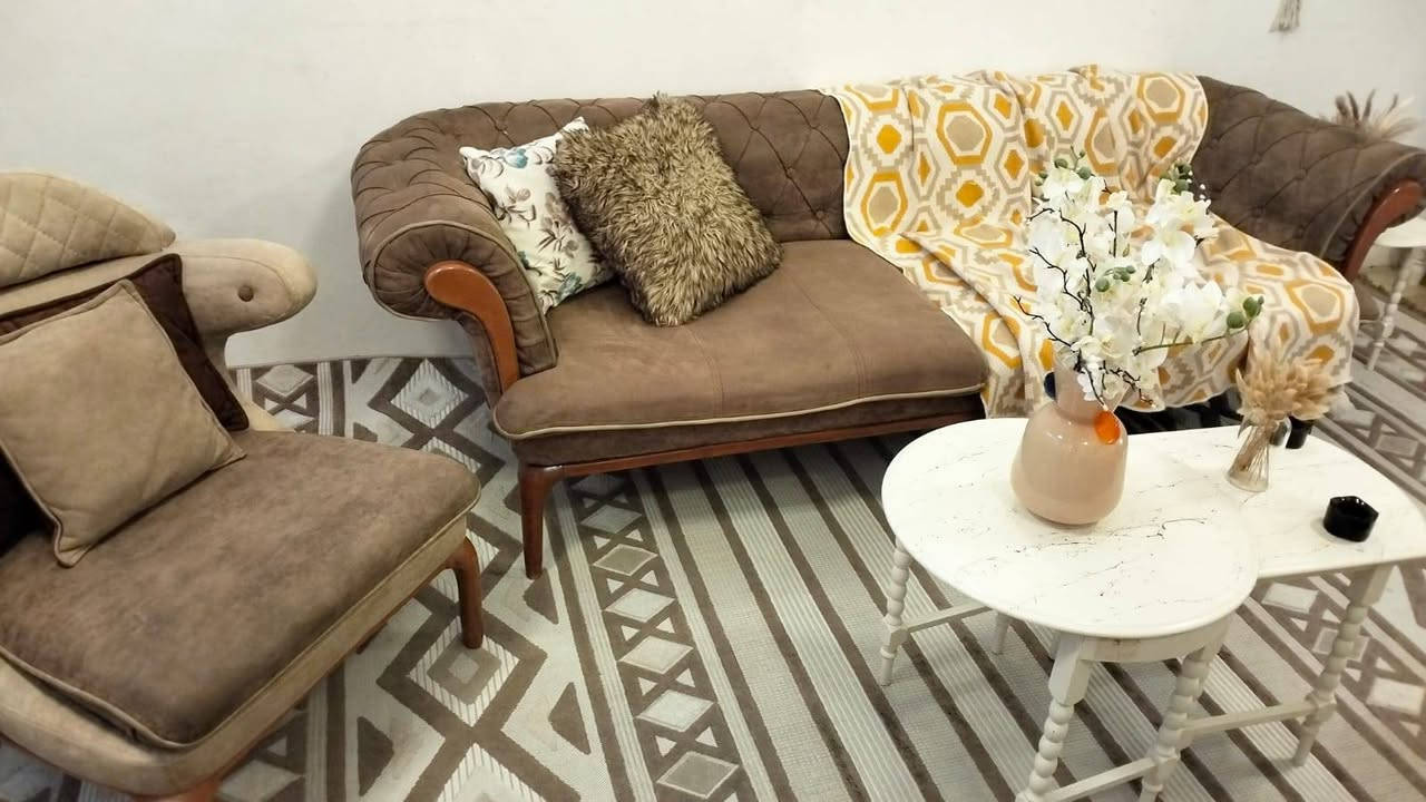 اتصال *********** مكان بغداد تخم تركي 8 مقاعد ثابت نضيف الزوليه بوهيمي للبيع
