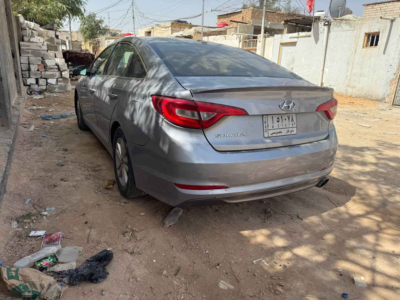 للبيع سوناتا ١٧ وارد أمريكي حادث جاملغ الخلفي فقط السيار بيه صبغ احزام اثر شخوط  وعندي تصوير فيديو قبل الصبغ السعر 90 ورقه  مكاني بلنجف 
*********** النجف, العراق
