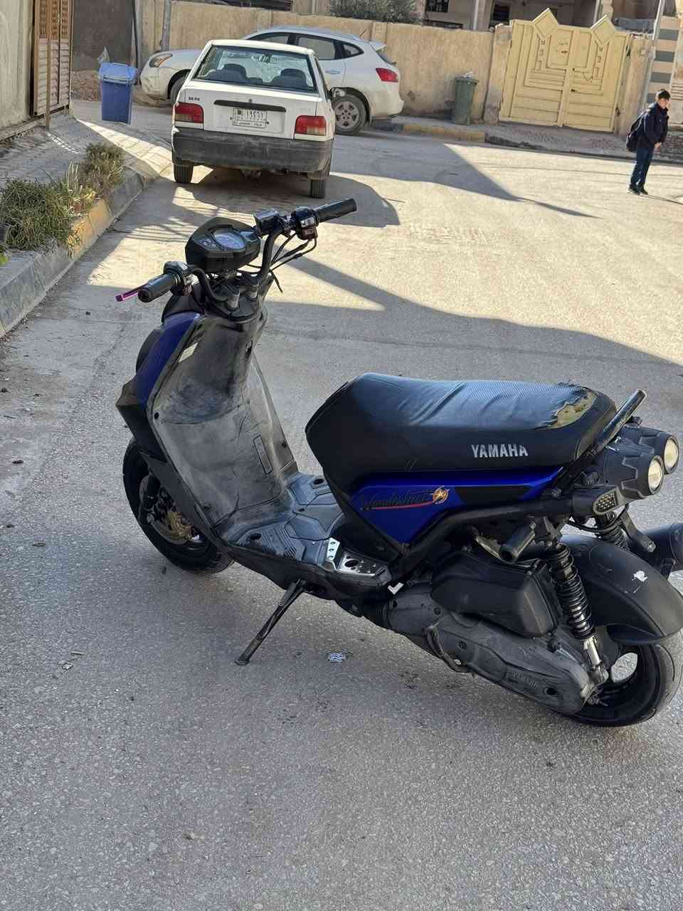 سلام عليكم حبايب عندي سكنس جبلي للبيع بلاديه كلها الدراجه حلوه ونضيفه ونشطه بيها صلنصه صجميه ويدات Ncy اصلي وقبق فلاوين الدراجه بيها نواقص بصيطه كلش يعني المازده والعداد سعرها مليون وبيها مجال الطيبين اي استفسار رقمي فقط واتساب ***********
