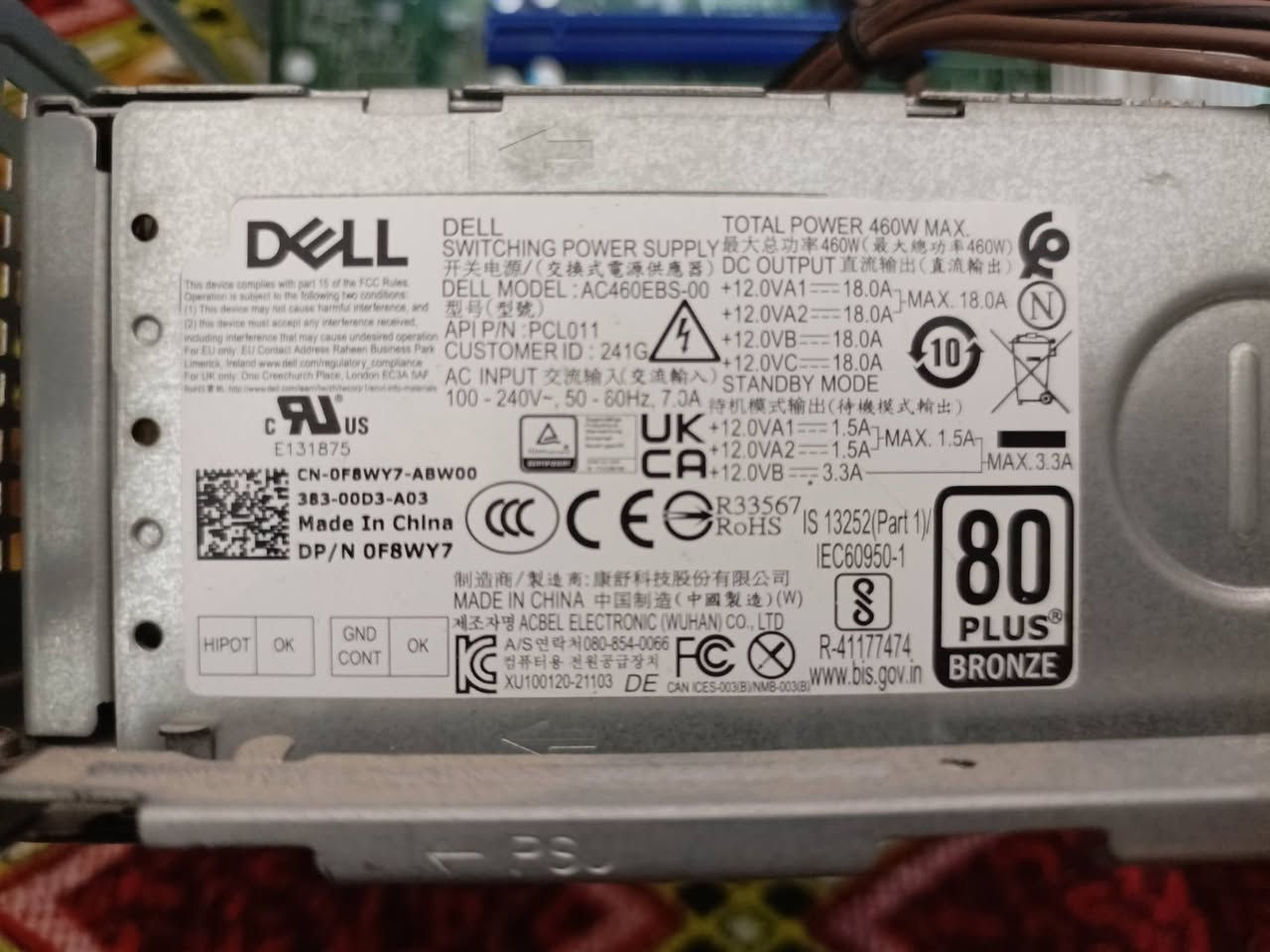 السلام عليكم.. للبيع قطع حاسبة Dell Vostro 3020 (أصلية جيل 13)، القطع اخو الجديد نظيفة جداً.ً توصيل مجاني
المواصفات:
🌺
​المذربورد: سوكيت LGA 1700، تدعم معالجات الجيل 12 و13 و14 (i3, i5, i7).
​الباور سبلاي: القدرة العالية 460 وات (460W) الفئة البرونزية، يدعم تشغيل كروت الشاشة الحديثة (يحتوي على وصلات الطاقة للكروت).
​الكيس والمبرد: كيس dell الأصلي الصغير والأنيق مع مبرد المعالج والأسلاك كاملة.
🌺
​ملاحظة: القطع متوافقة تماماً مع بعضها وتفيد جداً للي يريد يسوي تجميعة قيمنق أو مونتاج حديثة وبسعر مناسب يعني تاخذها عوزها بس رامات وكرت شاشة ومعالج اقتصادية وممتازة
🌺
​السعر: 250 ألف (بي مجال للشراي).
​المكان: [كربلاء قرب مستشفى الكفيل التخصصي
​رقم التواصل: [***********
