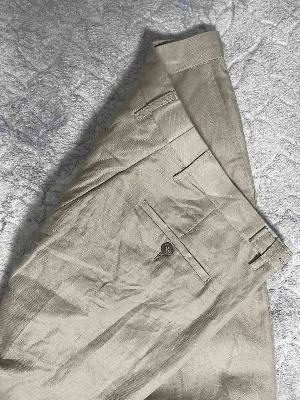 🔥سيت لنن روعة اصلي مليان تفاصيل  ايطالية💯
 🔹سعر: ٥٨ توصيل مجاني

🔹قياس: البنطلون ٣٤
قميس زارا M 
🔹جديد ما ملبوس  
 🔹لون: كما موضح بالصورة

🔹توصيل موجود لكافة المحافظات


**إذا كنت صاحب هذا الإعلان وتريد حذفه لأي سبب، رجاءا أرسل رسالة إلى الدعم الفني**