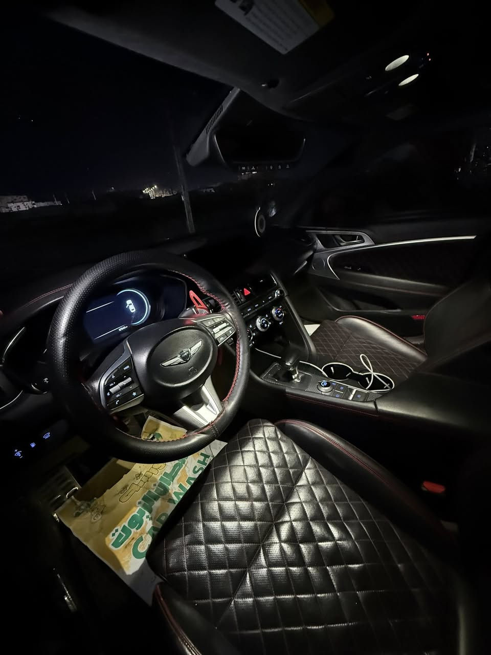 GENESIS G70 2023
‎‏‎ المحرك / V6 3.3cc twin turbo

‏‎‏‎‏ 

السيارة رباعية الدفع 4WD 

‎ماشیة (72,000 کم) 

‎السياره مرقم ديالى مشروع وطني  بأسمي 

‎حادث امامي خفيف ايرباك راجع سستم كامل 

والغاء الحادث من البرمجة(راجع بلادي)

فول مواصفات بریستج اعلى فئة 

‎‏‎  فتحة سقف (بانوراما) 

‎:- بصمة

‎‏‎:- تشغيل عن بعد

‎‏‎:- كشنات ميموري سيت

‎‏‎:-كشنات تدفئة تبريد 

‎‏‎:- ستيرن كهرباء  + هيتر

‎‏‎:- 5 وضعيات قيادة ( Eco - Comfort - Sport - Sport 

‎‏plus - Custom )

‎ -: گزوز رياضي بلاد الصوت

‎‏‎‏:- Auto Hold

‎‏‎:- شحن وايرليس

‎‏‎:- سستم سماعات (Lexicon )

‎‏‎:- داتاشو

‎‏داخل اسود واحمر جلد بقلاوة  

‎‏‎:- سقف كنتارا (شامو)

‎‏‎:- كاميرات جانبية تشتغل مع الاشارة داخل العداد

‎‏‎:- شاشة كبيرة

‎‏‎:- كيجات ديجيتال

‎‏‎:- رادارات امامي وخلفي وجانبي

‎‏‎:- ٦ كاميرات٣٦٠  درجة 

‎‏‎:- حساسات امامي وخلفي

‎‏‎:- نظام تحديد المسار 

‎‏‎:- دسكات بريمبو بلاد 

‎‏‎:-مري شفط +اشارة +تعتيم الضوء 

‎‏‎:- لايت LED امامي خلفي 

‎‏‎:-دخول ذكي مع انارة ترحيب

‎‏‎:-قيادة ذاتية  

‎‏‎:-تحديد مسار+مثبت سرعه  

‎:. تحذير فتح الباب اذا كان احد بجانب السياره 

‎:. قطعتين تبريد 

‎:. كشن السائق حضن على مود sport + sport plus 

‎:. فور ويل (AWD)

‎:. ماسحات اوتو تتحسس المطر 

‎:. ترحيب علامه Genesis 

‎:. نقطه عمياء 

‎:. شفتات ستيرن 

‎:. هيتر بل مري 

‏‎للاستفسار 

‎الاتصال على الرقم/   *********** 

⛔️السعر 230  وبيها مجال 

يرهم مراوس  حسب القناعة ايضا .
