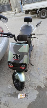 دراجه شحن اباجي موديل 2024 تايرات جدد خلفي امامي كهربائيات شغاله كلها ...