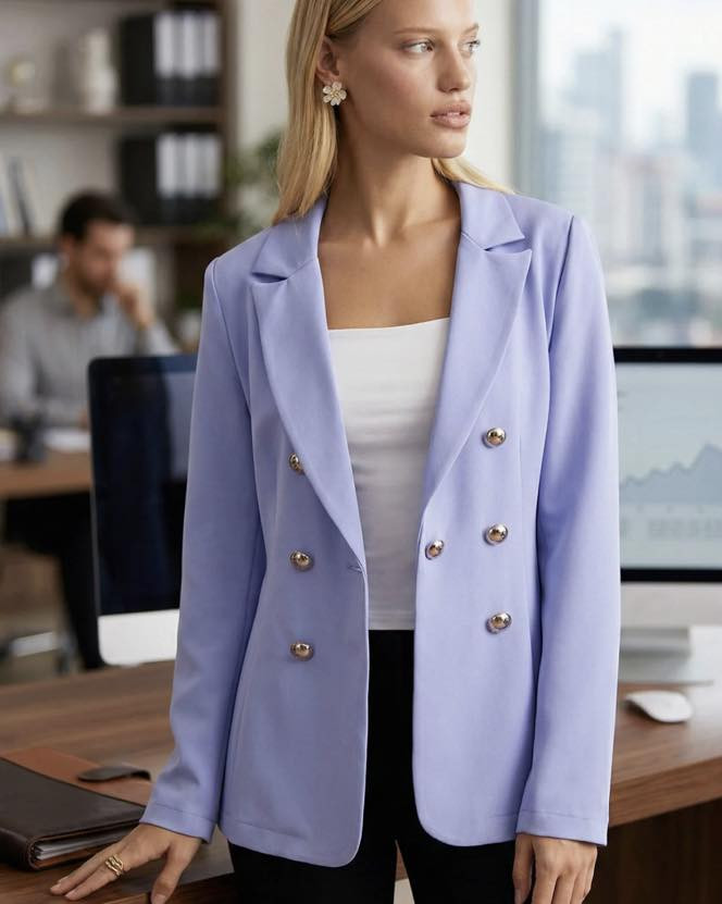 ✨ أناقة تليق بكل يوم ✨  

بليزر بتصميم أنيق بقصة مرتبة وأزرار مميزة تعطيه لمسة فخامة.  
قماشه خفيف ومريح، مناسب للدوام، الطلعات، وحتى الإطلالات الكاجوال الراقية.  

✨ ينسق بسهولة مع الجينز أو البنطلون الرسمي  
✨ تصميم أنثوي يبرز جمال الإطلالة  
✨ مناسب للارتداء اليومي والمناسبات البسيطة  

دللي إطلالتك بقطعة تجمع بين الأناقة والبساطة 🤍  
متوفر الآن — الكمية محدودة.

#بليزر
#سترة #جاكيت 
#ملابس_بنات  #جاكيتات #جاكيتات_رسميه #ملابس_تركية #ترينديول


**إذا كنت صاحب هذا الإعلان وتريد حذفه لأي سبب، رجاءا أرسل رسالة إلى الدعم الفني**