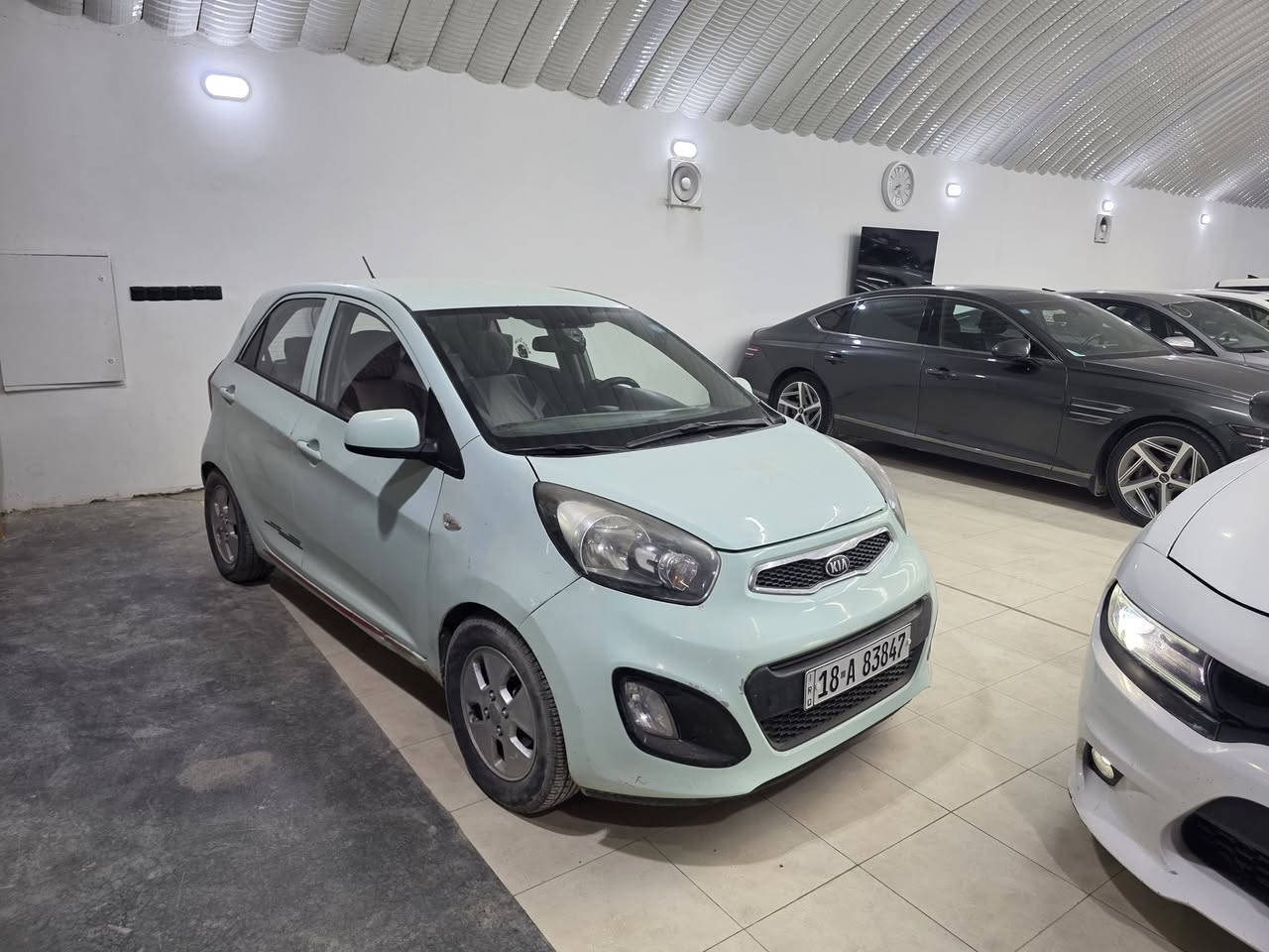 بيكانتو ٢٠١٣ رقم بابل 
وارد كوري 
بيها صبغ باماكن متفرقة ابيع حزام 
٣ سلندر 
المحرك مكفول عدا مبدل بي واشر قبق ولفات 
و الكير مكفول و مبدل فلتر و هايدروليك صيانة جديدة 
تحويل مباشر 

سيارة مال تعليم سياقة 

المواصفات 
تحكم جهتين 
حساسات 
كامرة دوارة 
بصمة 
شاشة ايباد 
كشنات تدفئة 
مانع انزلاق 
(داش كام ) 
كشافات 
جام كهرباء 
تغليف كشنات جديد 
تخم تاير و حدادية 
السعر ٧٠ ورقة و بيها مجال 
المكان حلة شارع ٦٠ 
التواصل على الواتساب فقط ***********
