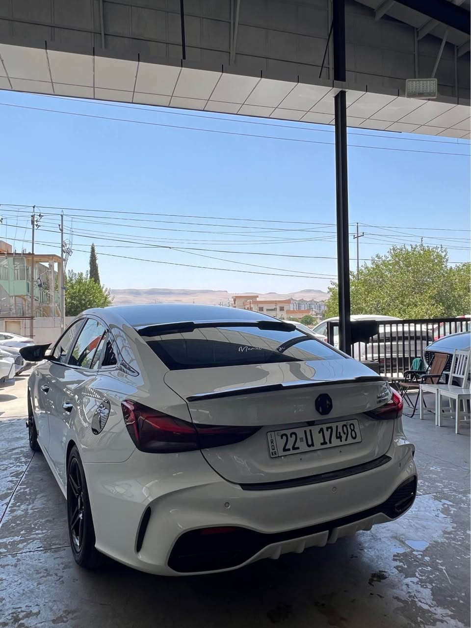 MG Gt 2025 
17000 km
سەیارەکە کامل جوان کاریە 
تایەو ویلیکی جوانی خراوەتە سەر
بی بۆیاخ بی سارد 
بۆیاخ تەنکە 
هەمو شتیکی بە شەرت
سلیمانی 
*********** السليمانية, العراق
