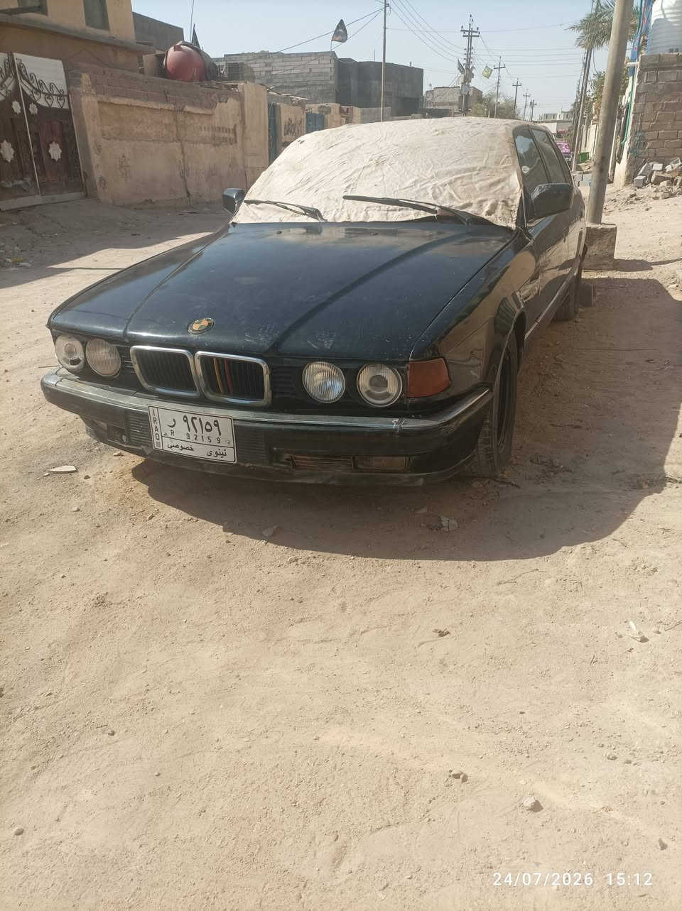 السلام عليكم بي ام موديل 91 محرك 12سندر بس كليم بيع او مراوس سعر 33 ***********
