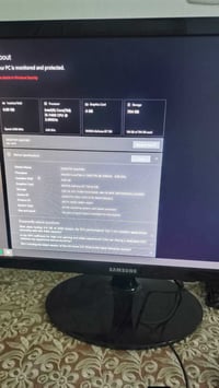 الساام عليكم حاسبه للدراسه و الالعاب كارت الشاشه gt740 المعالج intel c...