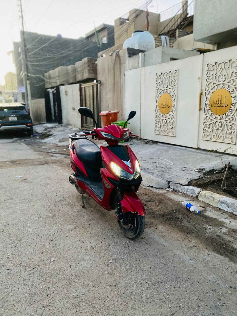 مكاني حي الجهاد بغداد 
سكنس شحن موديل رياضي 

ست بطاريات كبار 

كهربائيات شغاله 

سعر 450 الف  مستعجل عالبيع ***********
وتساب او مراسله الصفحه
