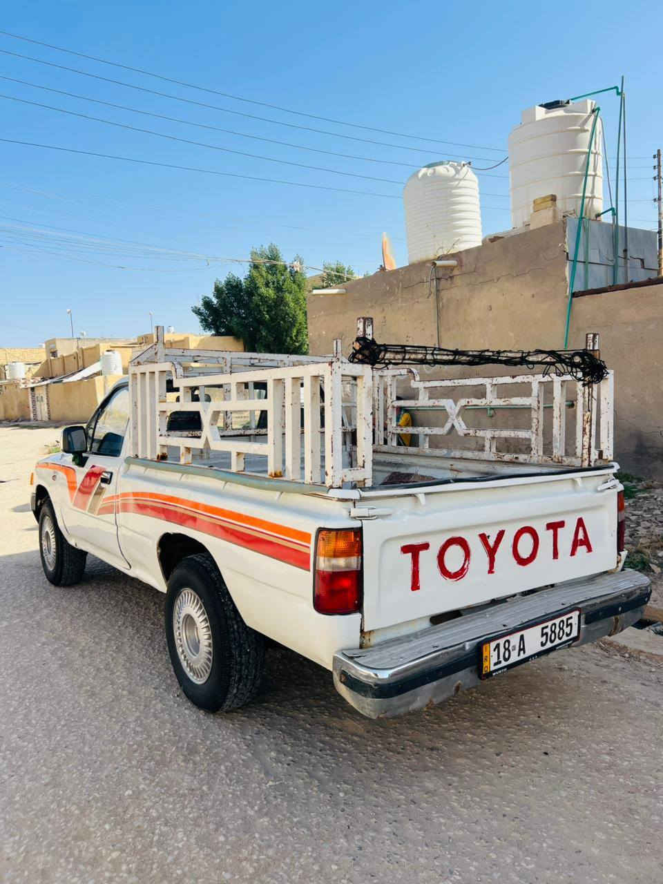 سلام عليكم تيوتا 1990 محرك ثري واي رقم نگليزي -18-سياره مكفوله كفاله
 مصبوغه لجماليه  وجاهزه مال جناي 
مكاني ناصريه قضاء النصر لتواصل ***********
