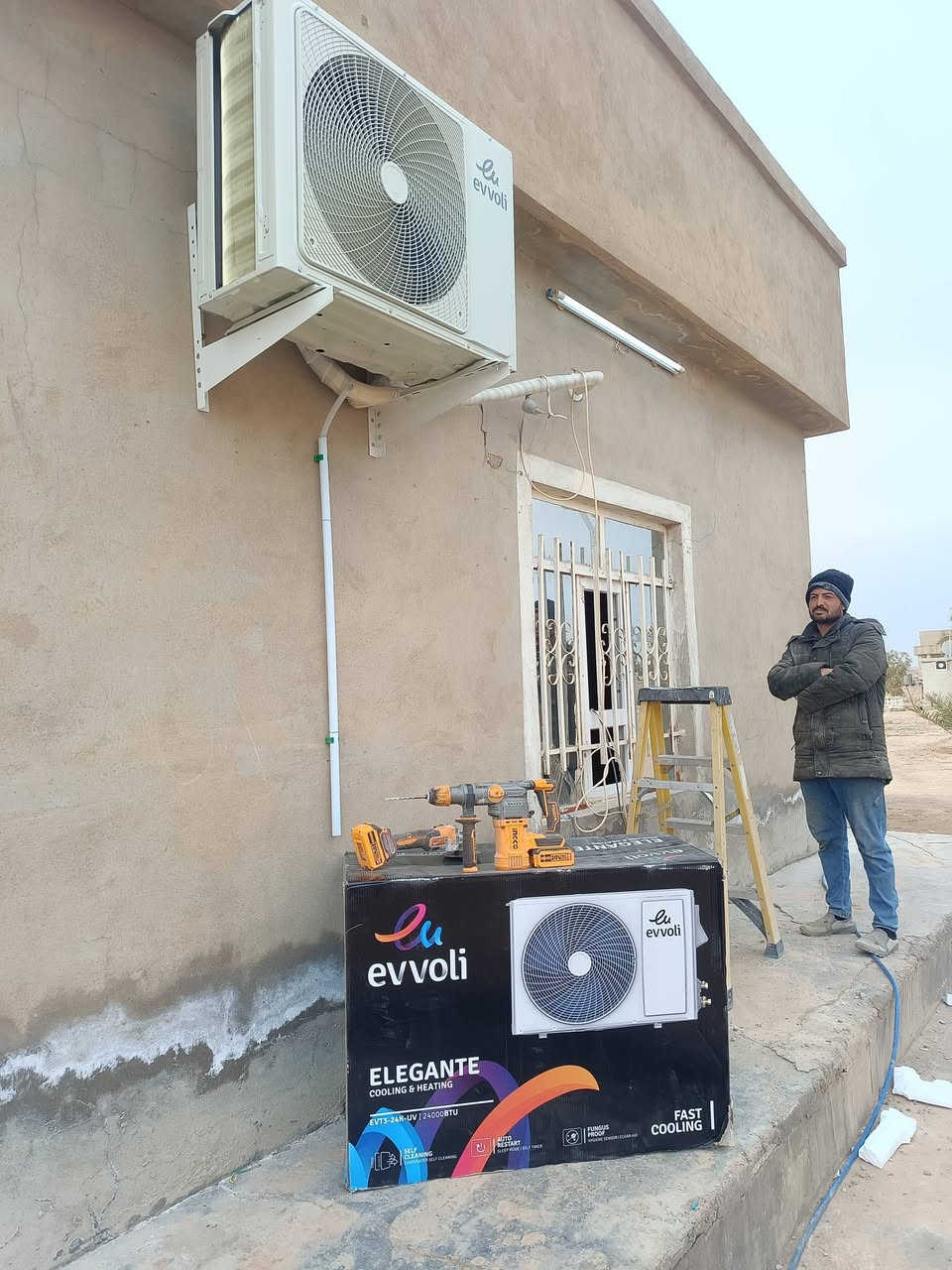 تجهيز وتركيب سبالت ايڤولي بتاريخ 6/2/2026/كادر ورشة البشير لتدفئة والتبريد بأدارة علي الجبوري تحياتي لكم بلموفقية والنجاح الدائم/***********
