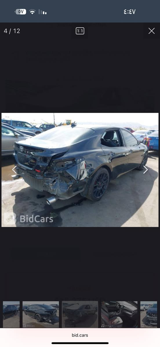 كامري TRD ٢١اربيل لسيارة لون اسود صور الحادث بالمنشور صار بيه شخوط ٣قطع معروفه مواصفات التي ار دي 
سياره مغلفه ppf بالكامل اسود طافي سياره جاهزه من الكل 
بيع او مراوس حسب القناعه 
السعر 180
العنوان الانبار الرمادي 
***********
