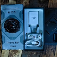 انفنكس gt 30 pro  ذاكرة 256  12+12   السعر 265.ألف