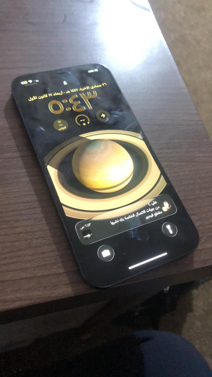 السلام عليكم
ايفون ١٢برو ماكس للبيع 
جهاز مكفول كفاله عامه من كلشي 
برغي ممفتوح بي وتر بروف 
ذاكره ٢٥٦ 
بطاريه ٧٤ 
شرق اوسط
نضيف ١٠٠٪؜
عنوان كوت حي جامعه .
***********
