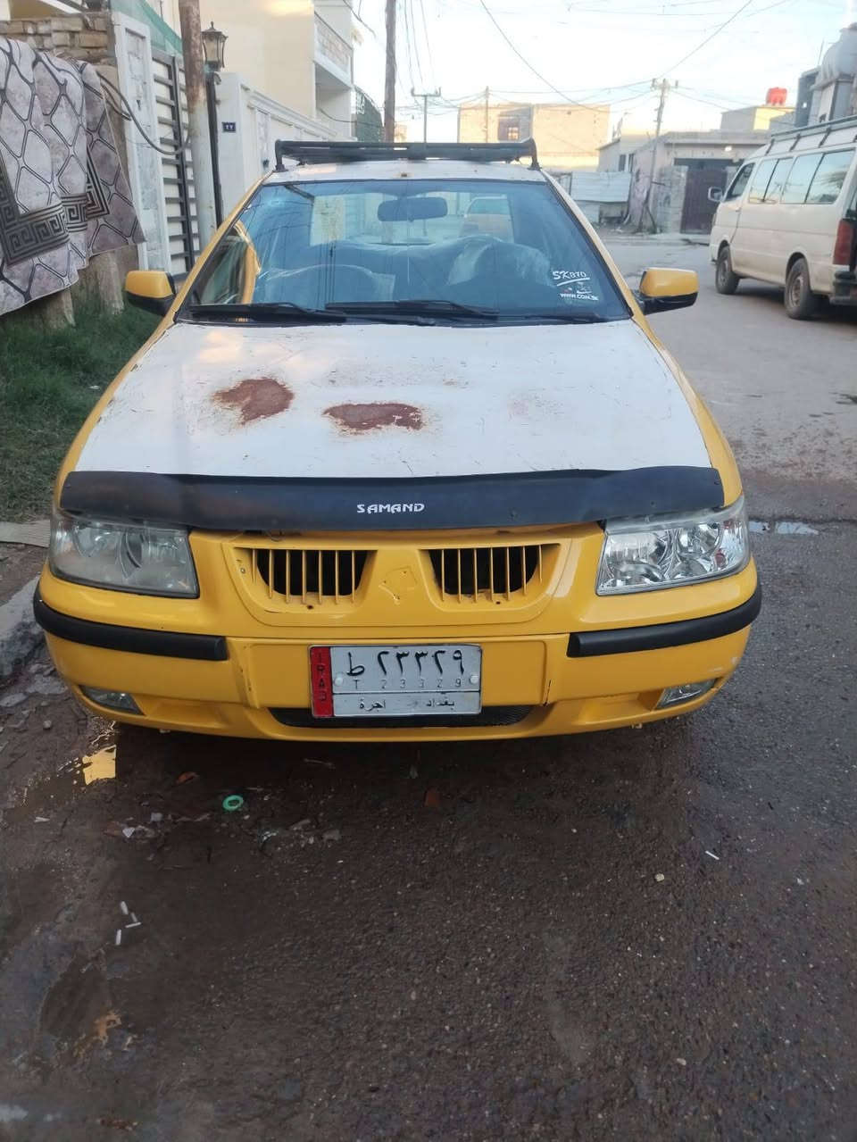 السلام عليكم  عندي هاي السياره سمند  2009 مصفره ماعليها اي غرامات  سعرها 25 ورقه  و بيها مجال رقمه بغداد ***********  اتصلوا على هذا الرقم اذا تريدونه
