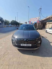 توسان N هايبرد موديل 2024السياره بدون صبغ وبدون يرباك دعاميه نفس الون ...