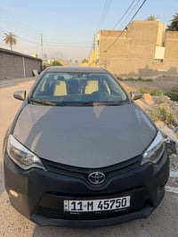 للبيع كورلا موديل 2014السياره بدون دواخل مكان السياره بغداد الجزيره ال...
