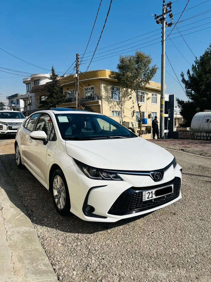 توێتا کرۆلا 2025 فول مواسەفات hev تەنها 8هەزار کم رۆشتووە هەموو گیانی بە شەرت خاڵی پێوە نییە بە ناوی خۆمەوەیە ***********.  167$.
