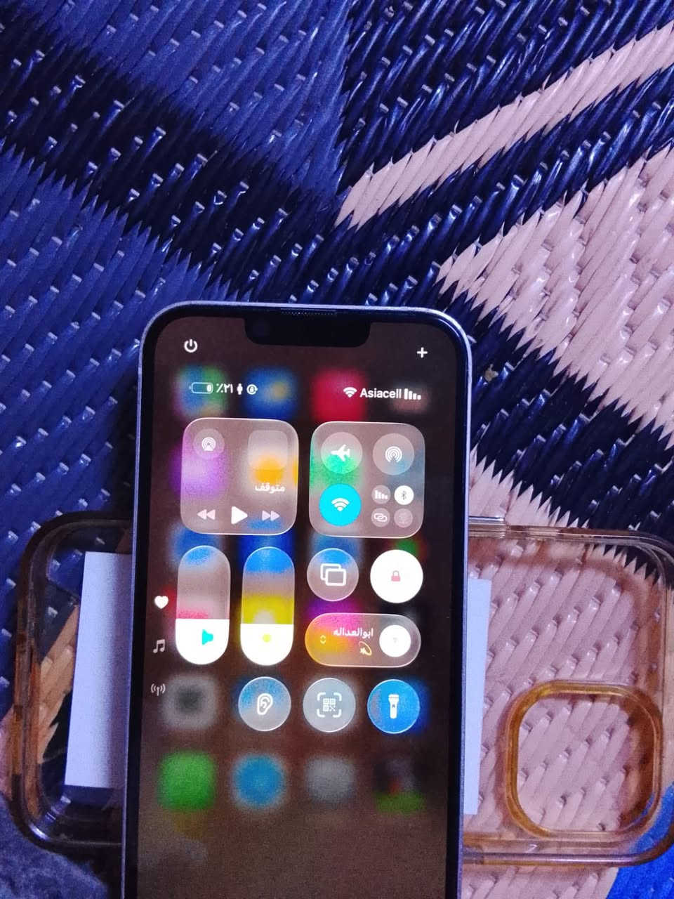 سلام عليكم 💁🏻آيفون 13عادي جهاز مثل ما موضح بصوره وبعد احله وتر بروف مكفول من الزلغ شرط نضيف حيل ب٨٦ذ١٢٨ كامل ملحقاته اي شاحنه وكارتونه 📲✨مكاني 📍مدينه الصدر سعر (٤٥٠)وبيه مجال رقمي 💫***********متوفر وتساب مرخصه مدير الكروب 💕
