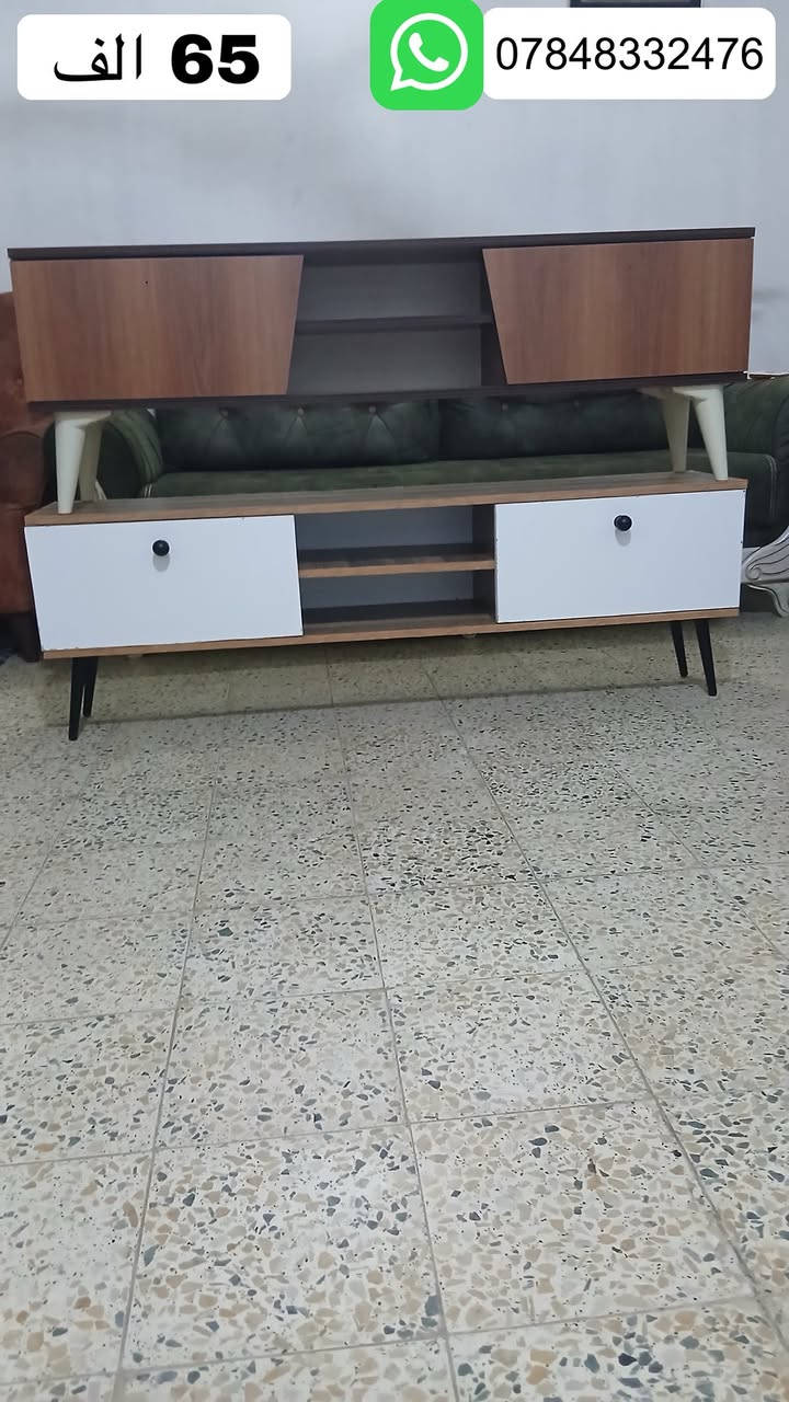 ميز تلفزيون عصري خشب MDF تركي يوجد خدمة توصيل 🚚 إلى جميع أنحاء العراق 🇮🇶 الي يريد تصميم بقياسات مختلفة او أشكال جديدة جاهزين للتنفيذ *********** واتساب
