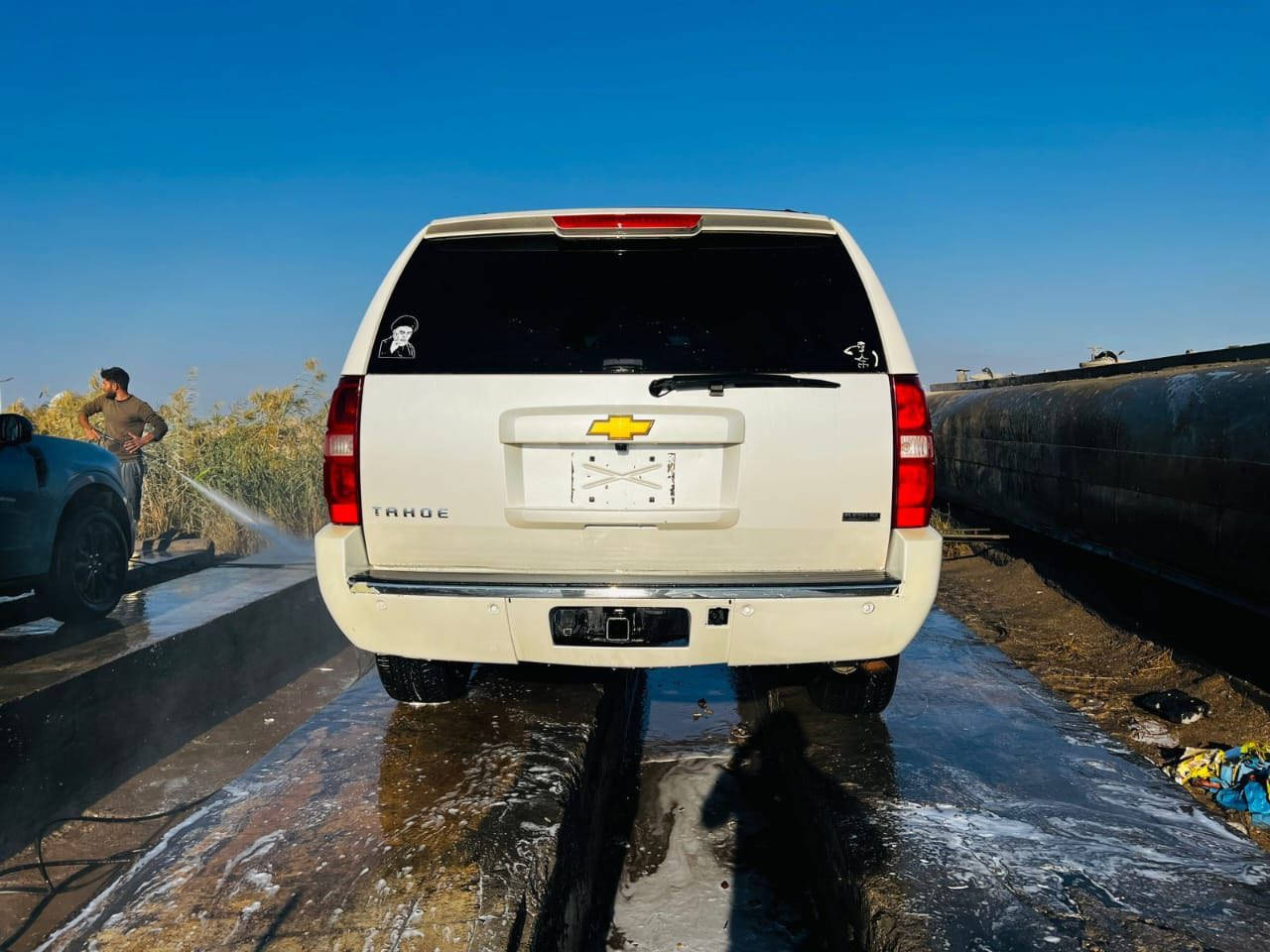 السلام عليكم 
اخوان عندي هاي التاهو أدوات مكفوله من سرقه عشاير انتر بول المديل 2012فول فول مكفوله من الكص من الحادث عده الباب الخلفي بالعراق تبدل السعر 95الي تعجبه يتفضل خاص 
***********
