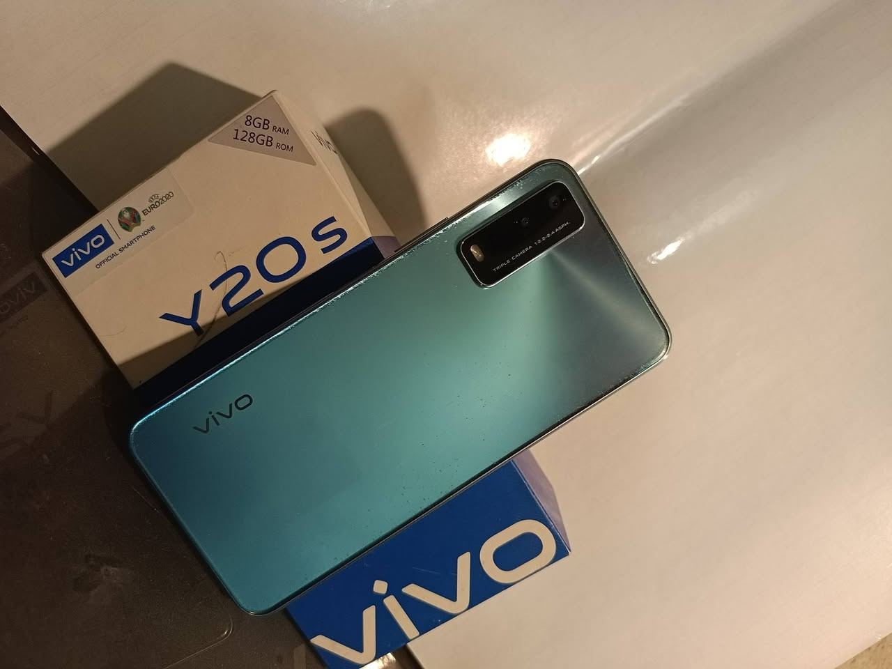 📱 جهاز Vivo Y20s للبيع
المساحة التخزينية: 128 GB
الذاكرة العشوائية (RAM): 4GB + 8GB
حالة الجهاز: نظيف جداً وغير مصلح (بحالة الوكالة)
العنوان: النجف / الكوفة
💰 السعر: 120


**إذا كنت صاحب هذا الإعلان وتريد حذفه لأي سبب، رجاءا أرسل رسالة إلى الدعم الفني**