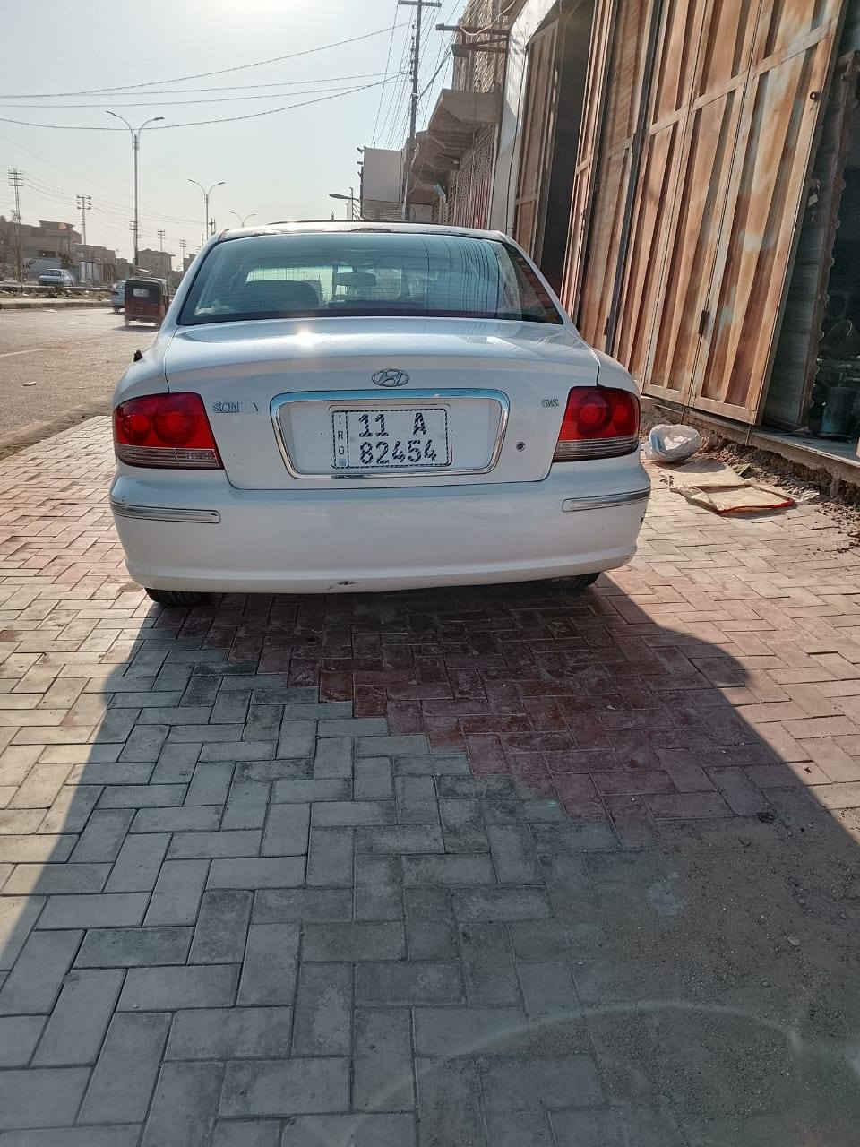 سلام عليكم للبيع سوناتا موديل 2004رقم بغداد الدولي بأسمي سنويه لل30محرك وكير مال  حاويه 2400
تبريد شغال تدفئه شغاله كهربائيات شغاله كله مابيهن نقص 
وارد امريكي ضربته جاملغ خلفي ايمن السعر 62وبي مجال 
مكاني كربلاء 📞 ***********@#
