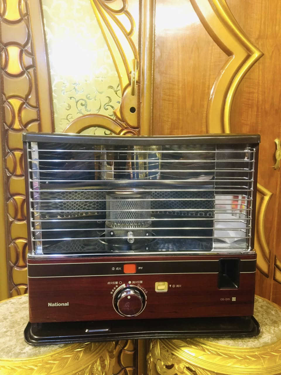 صوبه نفطيه يابانيه ناشيونال 
حجم كبير صالون فتيله اصليه ع وضع الشركه 
نظافه 99 بل ميه جديده بدون ضرر او نقص 
عنوان بغداد ألشعب للاتصال ***********
