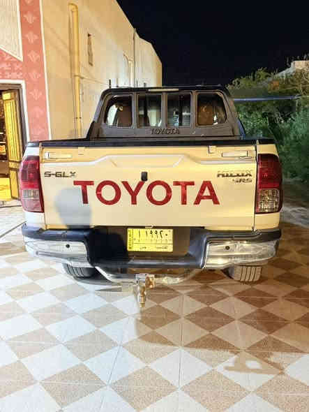 للبيع سيارة بيكب هايلوكس فور ويل 

موديل 2016 بانزين السياره مكفولة من كلشي الرقم قادسية باسمي السنوية لل 2027 گير اوتماتيك والسيارة فول مواصفات رايدها ب 260 ورقه وبيها مجال للطيبين للاستفسار الاتصال ع الرقم ***********
