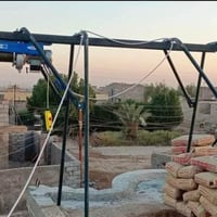 ونج تصعيد مواد البناء {صب}.. {تراب}..{رمل} تسليط السطح بالتراب بلوك طا...