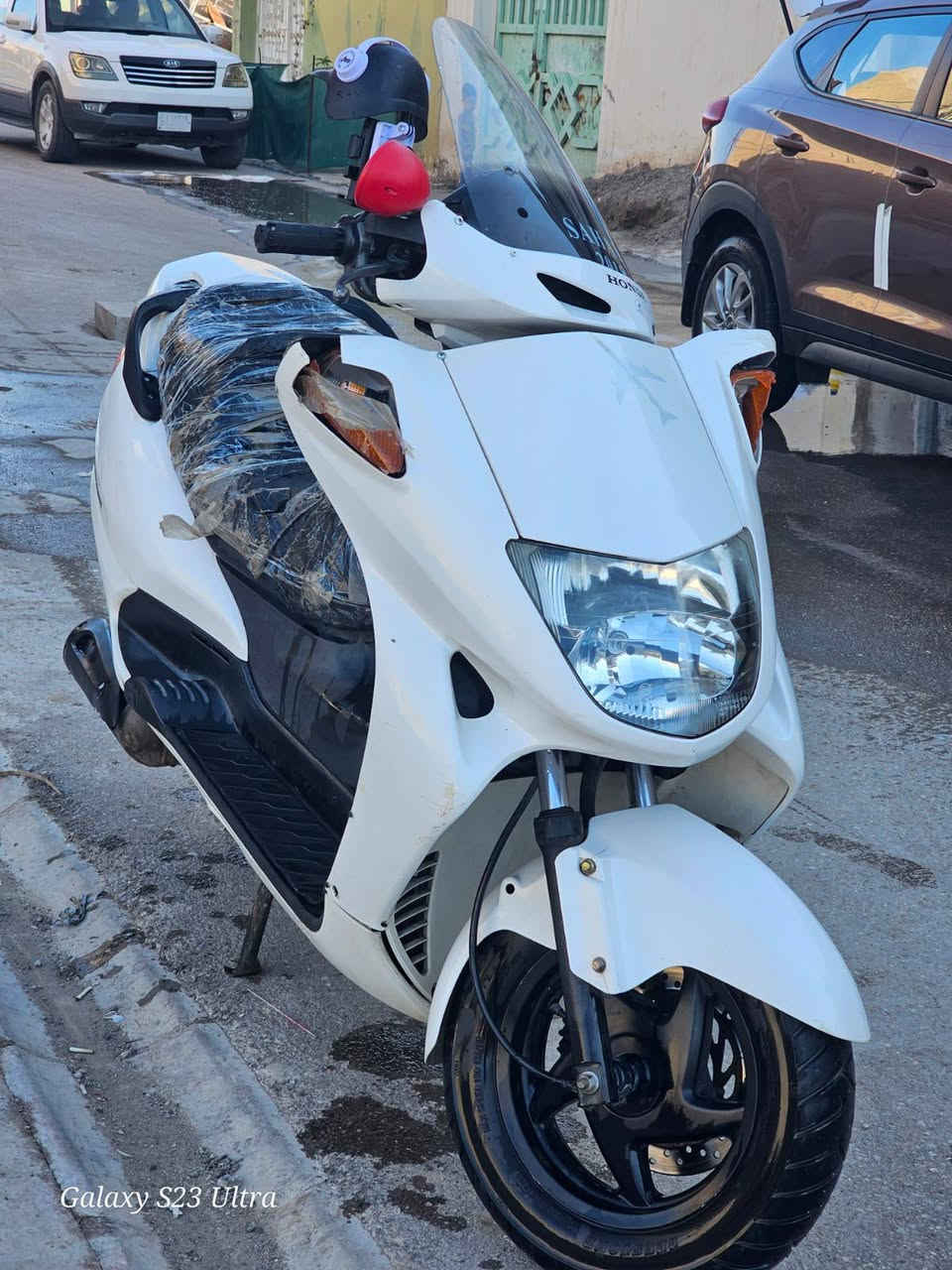 السلام عليكم مكفوله دراجه فورسايت دراجه رمبه جديده مكفوله من كلشي دراجه مكينه ربع راديتر تدفئه يدات هيتر دراجه استان حساس دراجه حلوه مكينه خرسه شلعه ومعدل فوول تايرات جدد كهربائيات كلها شغاله دبل اشاره لايت عالي ناصي ابريكات ايبي اس السعر 800 مكاني ديالئ بعقوبه رقم الهاتف ***********
