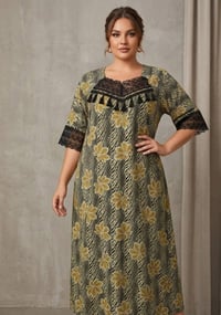 دشداشة نسائي • قماش كشمير • توصيل