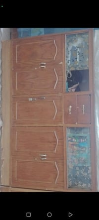 بوفية • مترين ونص • خشب صاج ثگيل