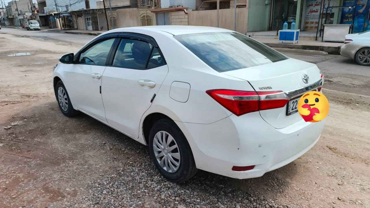 السلام عليكم
#للبيع / السعر 115 

كورلا موديل 2015 خليجي محرك 16 گير اتوماتيك+ عادي تبريد + تدفئه تايرات زوج جدد و زوج نص عمر طخم امامي خلفي جديد استرن قبل أسبوع بدلتو مال گصه اناره كالمه لايتات عالي زينون ضررها كم قطعه طخات مو دعم اني انطيك صبغ حزام الضرر موضح بالصور+ سونر رقم مصطره الجديد تحويل مباشر عليها غرامه 100 الف تنزل من السعر 
للاستفسار/ ***********
