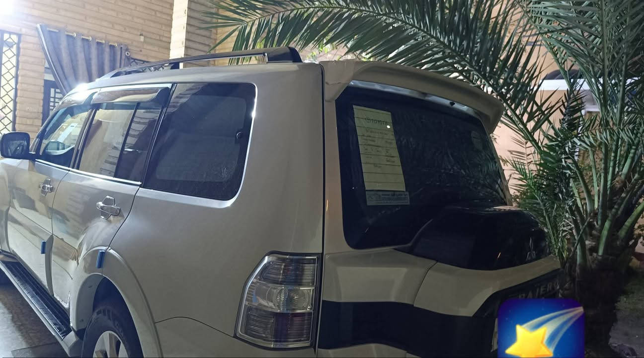 سلام عليكم للبيع باجيرو 2017 سياره كفاله ضرب الصبغ وبارد رقم اربيل دولي سياره تبريد حداديه كير بيها منظومة غاز ستوني شادها مكينة جاهزة  السعر 195 مكاني نجف الاشرف للاستفسار الاتصال ***********
