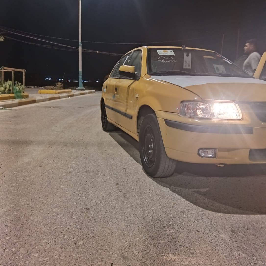 السلام عليكم سمند للبيع مديل ١٢ كرستال 
 رقم مثنى مكينه وكير شرط سيارة جاهزة كهربائيات كلهة شغاله هيئة وغرامه ومداور مسؤل عنهن 
ملاحضه دوس ودواير معمرات .. 
اي استفسار ***********
