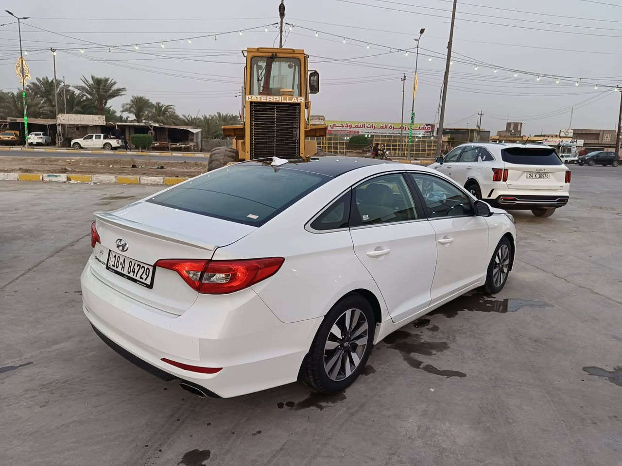 سونتا 2016 امريكي قطعتين باب وجاملغ
رقم بابل الجديد بأسمي
شاشه جبيره نقطه عمياء
تحكم ستيرن جهتين 
ثلاث وضعيات قياده وباقي المواصفات كدامكم 
مكينه بدون تنقيص ولا دوانز شرط كير حداديه كفاله تخم تاير دوشمه كشن وأرضيه سعرها 118وبي مجال مكاني ديوانيه 
***********
