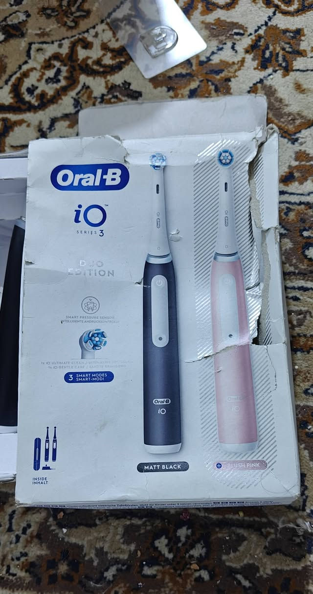 سلام عليكم
فرشة oral b io3
مستخدمة نظيف قطعتين بالكارتون 
بدون الفرش 
بيش تفيدكم


**إذا كنت صاحب هذا الإعلان وتريد حذفه لأي سبب، رجاءا أرسل رسالة إلى الدعم الفني**