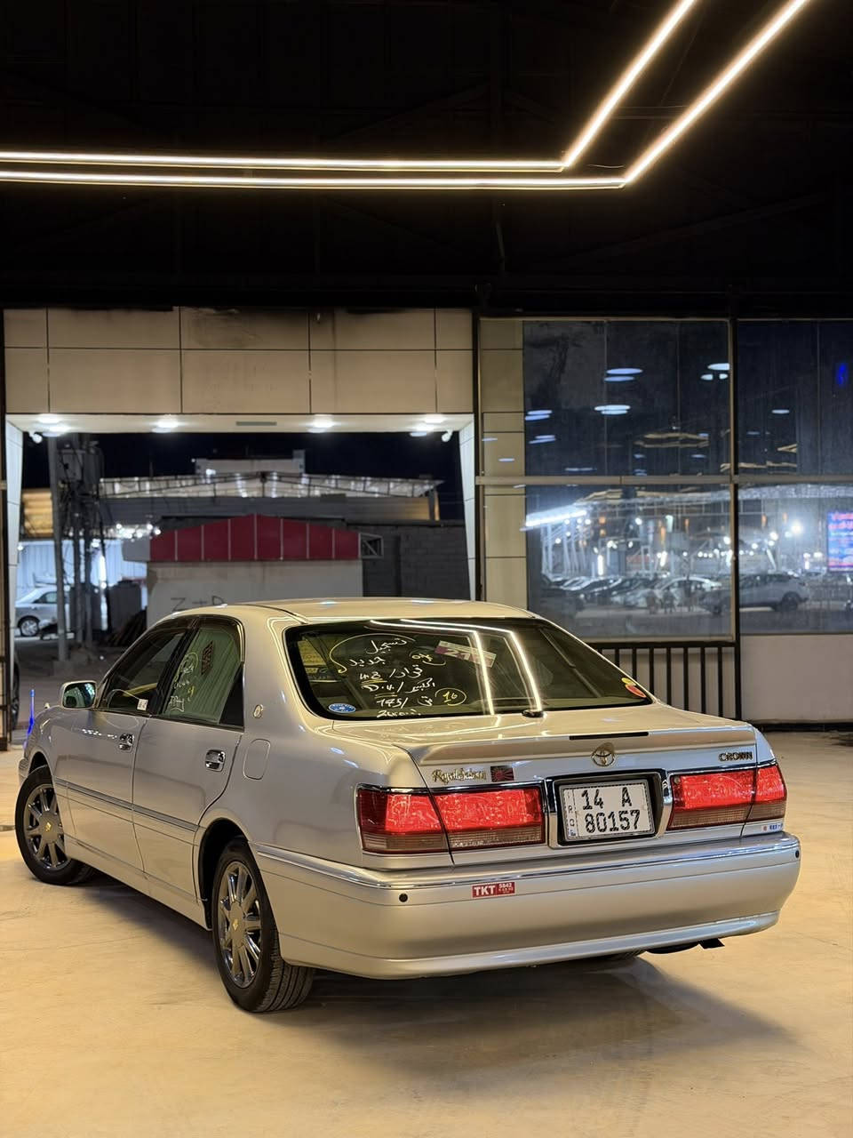 TOYOTA CROWN ROYAL SALON 👑
للبيع تيوتا كراون 2002.

اللون             سلفريه😊.

❗️فقط لليدور جديد وفول واصولي ومداور وكفاله.

رقم بصره تسجيل جديد قرار48  وصاعده هزه
شرط المداور ثاني يوم سنويه نافذه لغاية 2029
شرط مسجله بفترة الشهرين مال قرار48.

مكفوله كفاله عامه كص وضربه ونقل جثه والرسميات والأصوليات 💯.

المواصفات 👇
3دكم.
أصل كرستال.
تحويرة النجف بالكامل فوگ وجوه دشبول نجف 
مكينتها ديفور الكبير الحجم 3000 شاصي 75.
اربع كشنات كهرباء.
ستيرن كهرباء.
برده خلفيه كهرباء أصليه.
مري كهرباء+هيتر♨️.
وضعيات القياده رياضي وعادي.
ويل كب نجمه نفطي  حجمه 16.
حساسات خلفي وأمامي 
تحكم ستيرن.
لايتات كرستال زنون أصل.
بگ لايتات كرستال.
شاشه كرستال ترحيب.
سستم ايرباگ سليم.
كروز تثبيت سرعه.
اشاير لد بالكامل.
كشنات خزن ميموري.
جامات اربعه اوتو.
لحيه اماميه.
مانع انزلاقTRC.
شغالABS.
اريل امامي 
سستم صوت +دمامات فد شي.
غراض مال جنطه كامله.
والسياره ماعايزه برغي كامله على اخر حبايه.
والسياره بالواقع اجمل من الصور بهواي📷
العنوان🏡 النجف الاشرف.
السعر💵. 142.   وبيها مجال قليل جداً حگ الجيه.
للاستفسار📞📲 ***********
رجاءً اذا ماعجبك السعر او مو شراي اعگب المنشور او تعلق تعليق حلو يدل على أخلاقك الراقيه وكلشي أكو بالسوگ.
