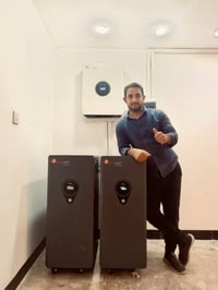الشرقاط الحي العسكري • طاقة شمسية • ٢٠ لوح چينكو