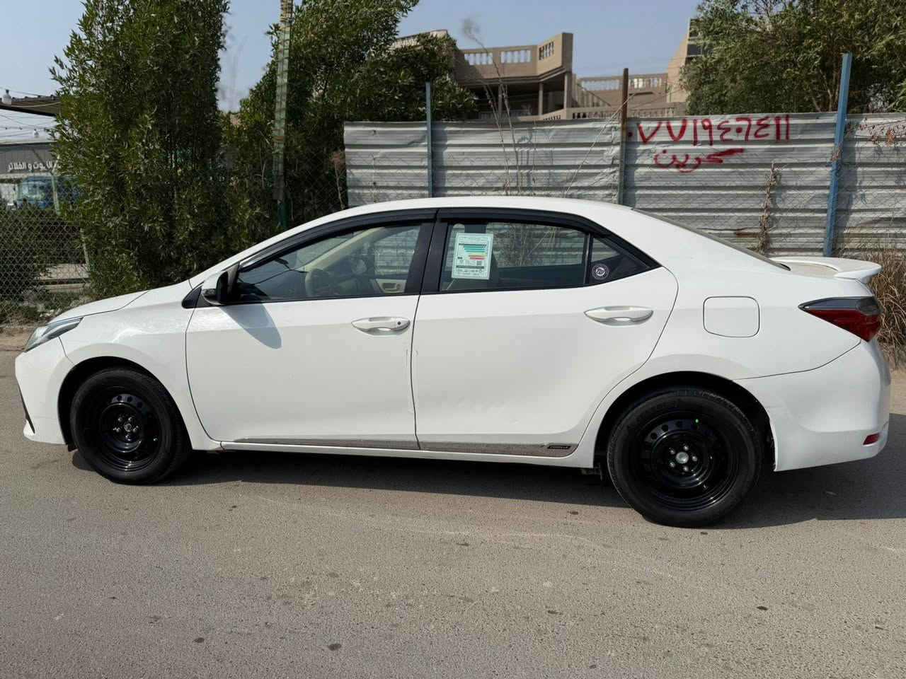 سلام عليكم البيع كورله موديل 2018 خليجيه مال الشركه العامه بيه صبغ قطعنين اثر شخوط
جاملغ وباب خلفي سياره خير من الله رقم سليمانيه بسمي 
العنوان بغداد 
الستفسار ***********
