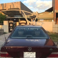 للبع مارسيدس شبح موديل 1993 لون ماروني كرزي كير محرك vvt  مكفولات  الس...