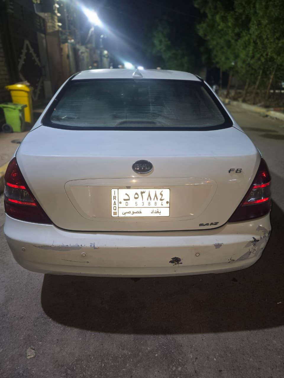 السلام عليكم.
بيوادي F6 موديل 2011
كير محرك جديد 2400
صدر امامي او خلفي جديد 
كهربائيّة كامله او شغاله 
تبريد تدفئه شغال منضومه
 جديده او خير من الله 
الكشر طخات بصيطه
 استفسار رقم الهاتف. ***********
*********** 
السعر 48
