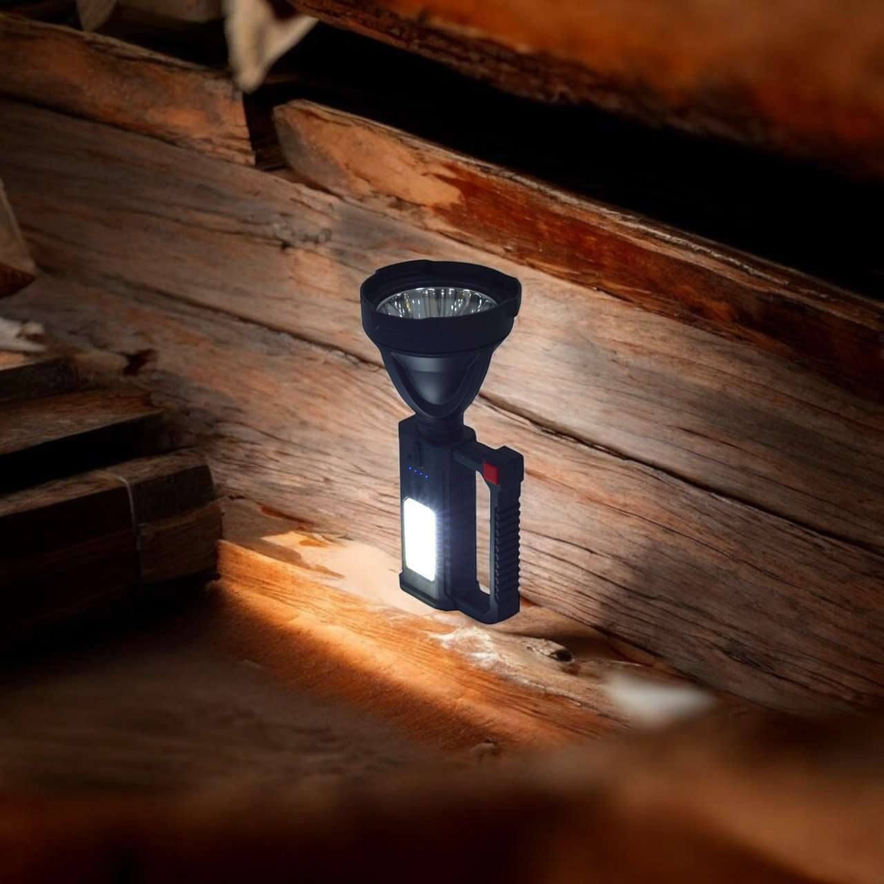 مصباح يدوي شحن
الميزات:

تصميم مصباح كشاف امامي ومصباح إضاءة جانبي

اضائة قوية تصل لمسافات بعيدة

بطارية من الليثيوم 100% مع مؤشر لمعرفة شحن البطارية

هيكل مصنوع من البلاستيك المقاوم للاهتزاز وغير قابل للانزلاق

كيبل USB للشحن

مكان مخصص لتثبيت الجهاز على ستاند

زر لتشغيل اطفاء الجهاز مع خاصية التحكم بنوع التشغيل

انواع التشغيل: ضوء كشاف قوي, ضوء كاشف وسط, ضوء كاشف متقطع مؤشر, مصباح جانبي

أبعاد المنتج: 20× 8 سم

أبعاد الغلاف: 10×10×20 سم


**إذا كنت صاحب هذا الإعلان وتريد حذفه لأي سبب، رجاءا أرسل رسالة إلى الدعم الفني**