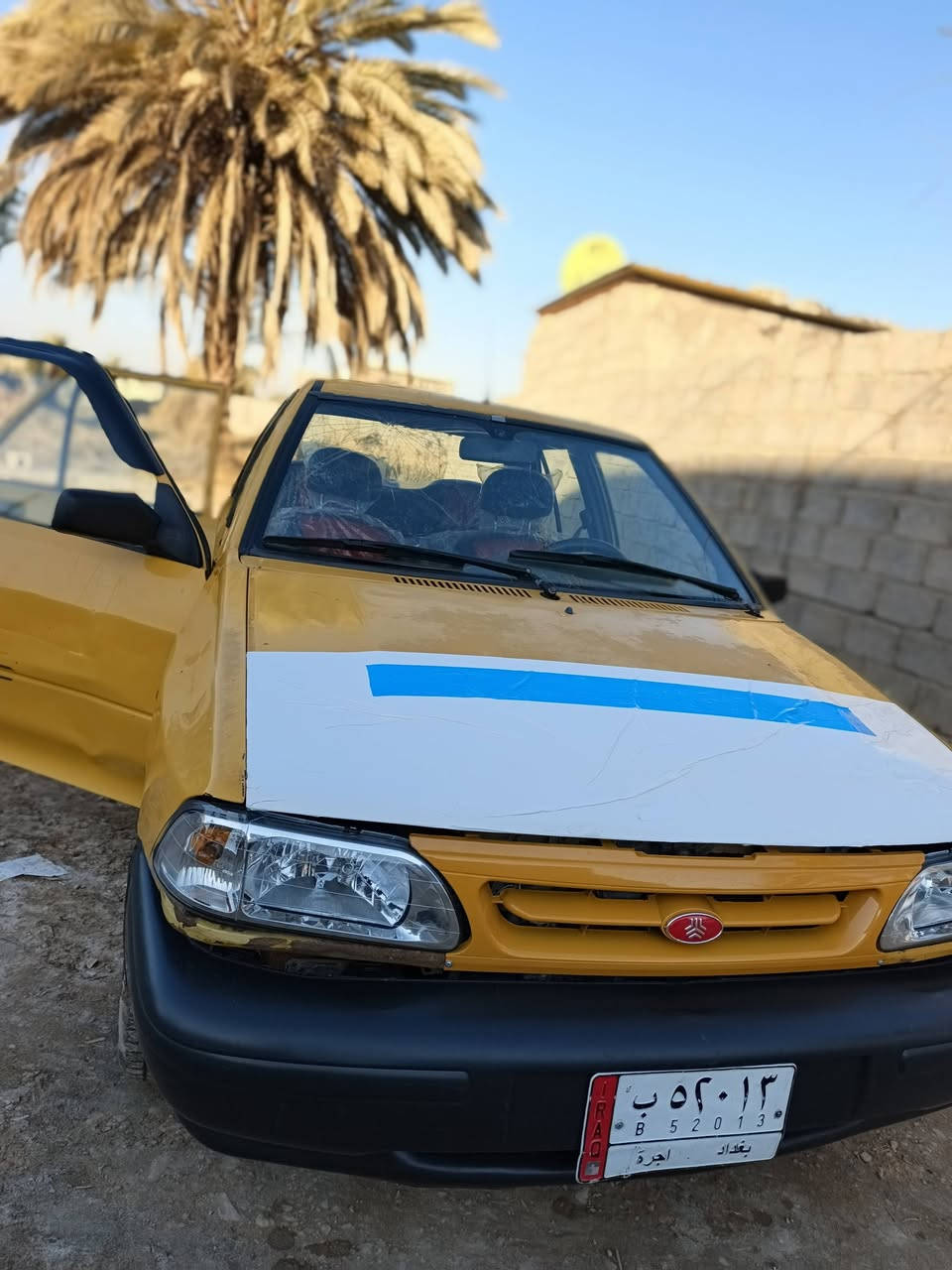 السلام عليكم ورحمة الله وبركاته
سايبا ١٢
مصفره هيئه وغرامات عليها ٢٠٠الف فقط

سياره مثل ما واضحه كدامك حلوه مال جناي ع باب الله
السعر ٢٠ ورقه 
الشراي يتصل تحويل ثاني يوم راعيها من أهل بغداد 
السياره رقمها بغداد 
***********
