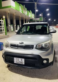 من رخصة الادمن المحترم كيا صول 2019 رقم بغداد إنكليزي باسمي صبغ قطعتين...