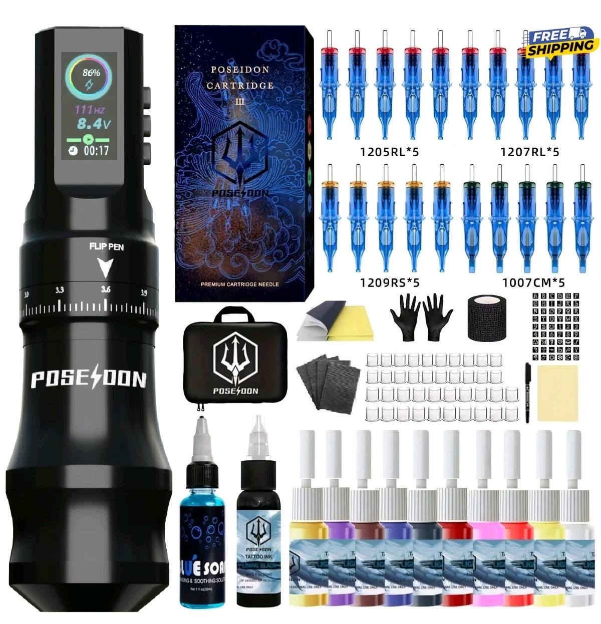 جهاز تاتو ماركه 
اعلى سعر ابيع. 
POSEIDON TU33 Wireless Tattoo Complete Kit Beginner to Advanced Pen 11000RPM PMU


**إذا كنت صاحب هذا الإعلان وتريد حذفه لأي سبب، رجاءا أرسل رسالة إلى الدعم الفني**